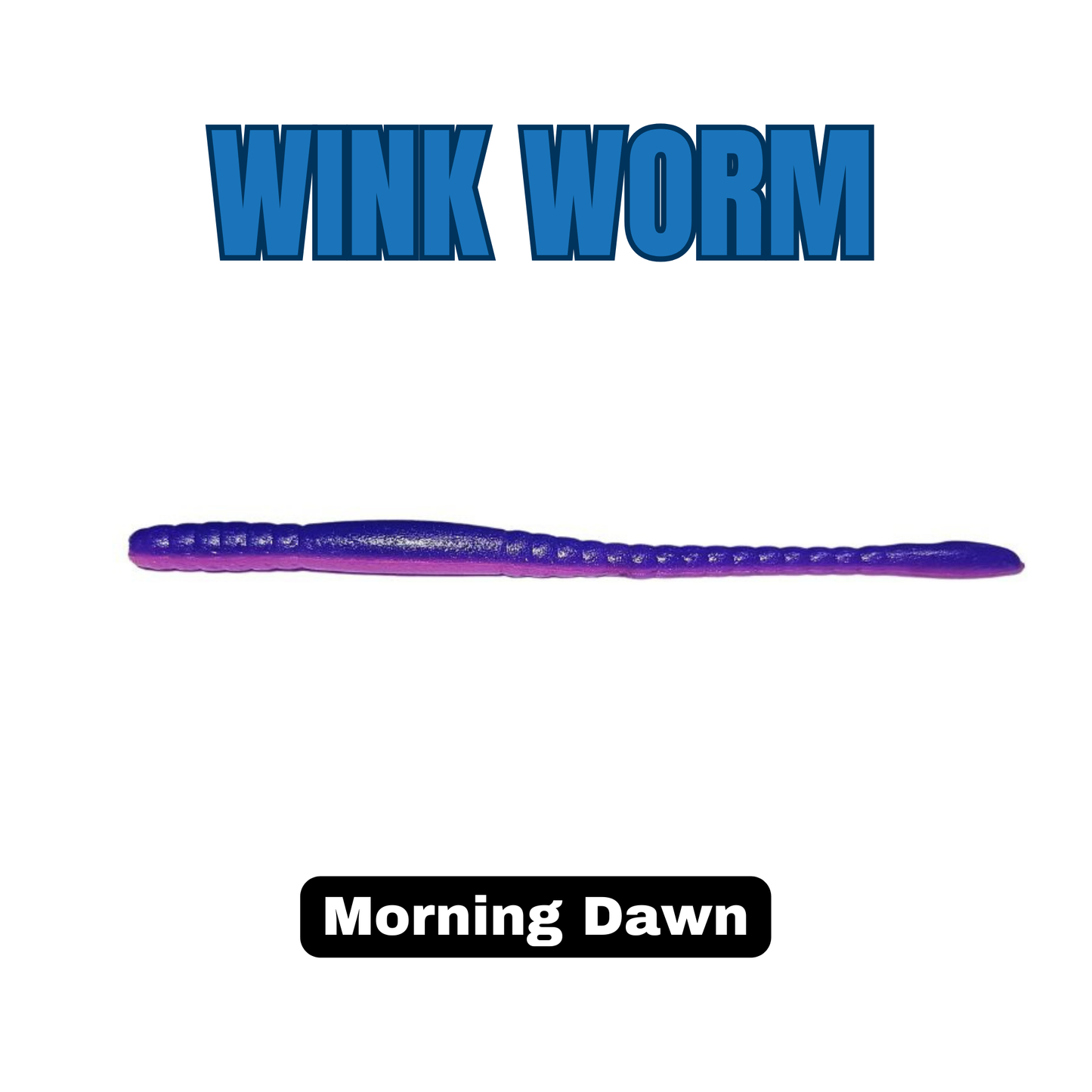 6" Wink Worm - 8/pk