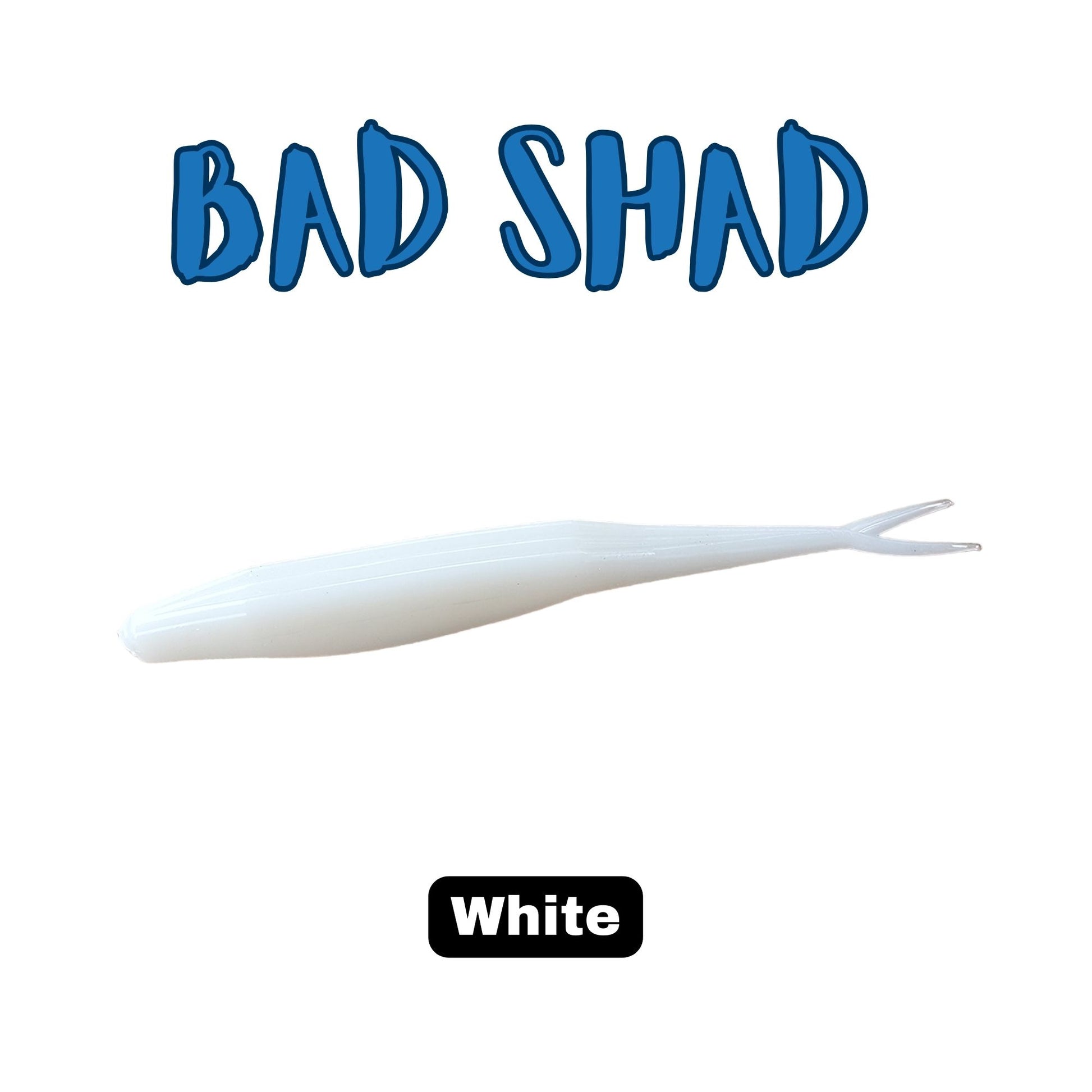 5” Bad Shad (6 Pack) Jerk Bait Fishing Lure