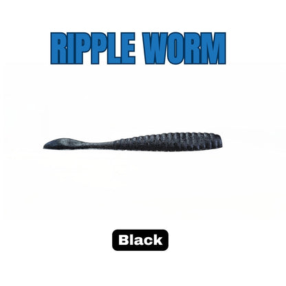 3.8" Ripple Worm - 8/pk