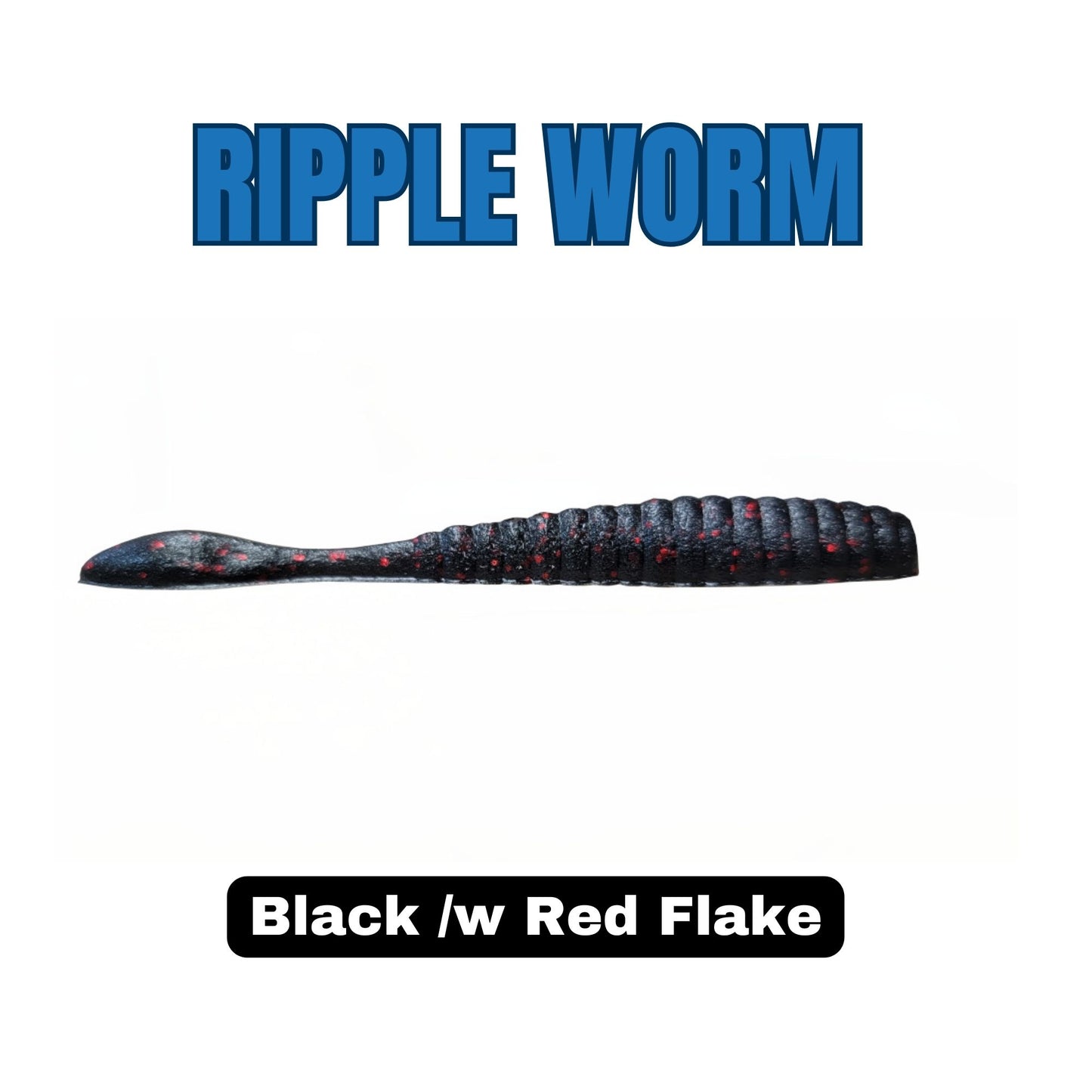 3.8" Ripple Worm - 8/pk
