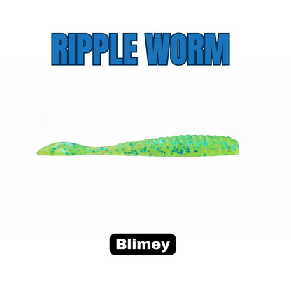 3.8" Ripple Worm - 8/pk