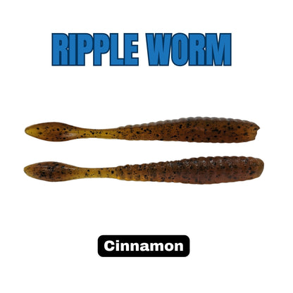 3.8" Ripple Worm - 8/pk