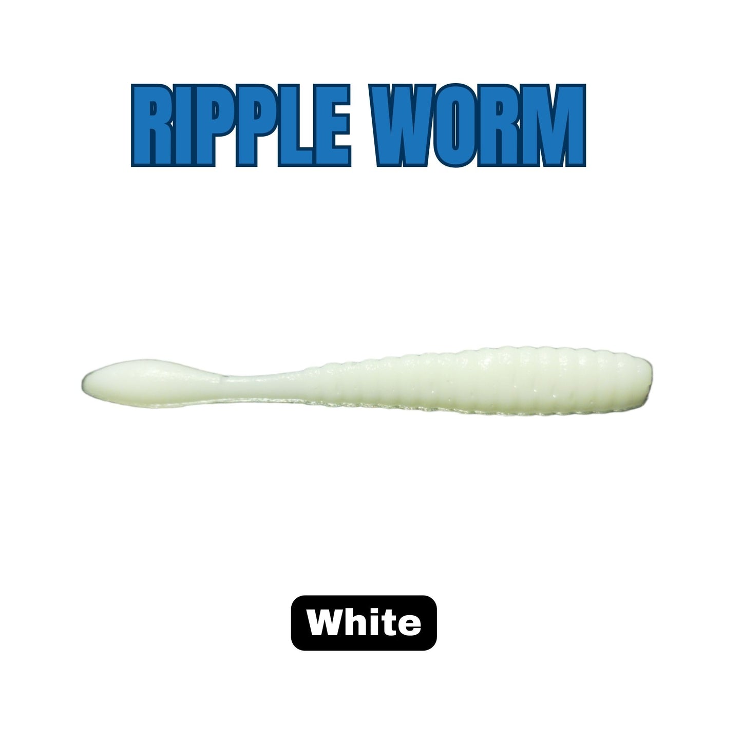 3.8" Ripple Worm - 8/pk