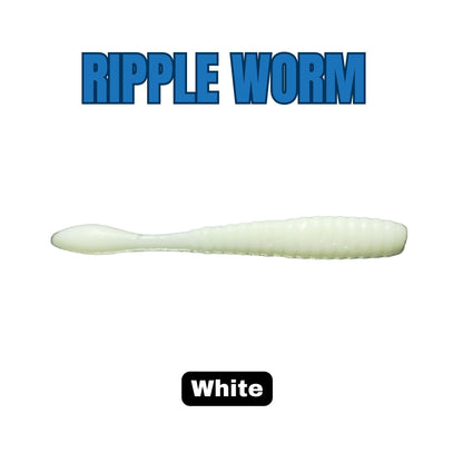 3.8" Ripple Worm - 8/pk