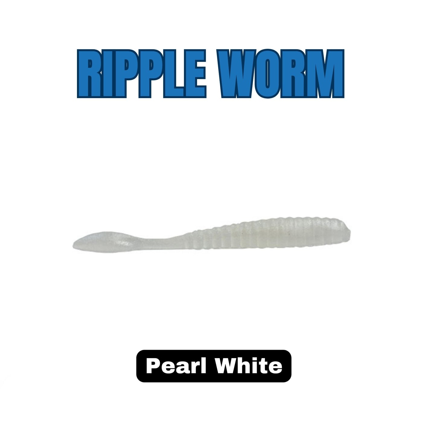 3.8" Ripple Worm - 8/pk