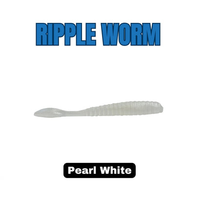 3.8" Ripple Worm - 8/pk