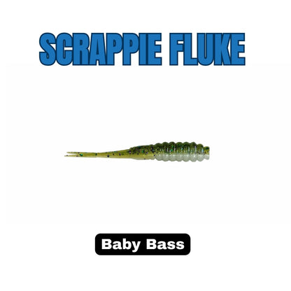 2.25" Scrappie Fluke - 8/pk