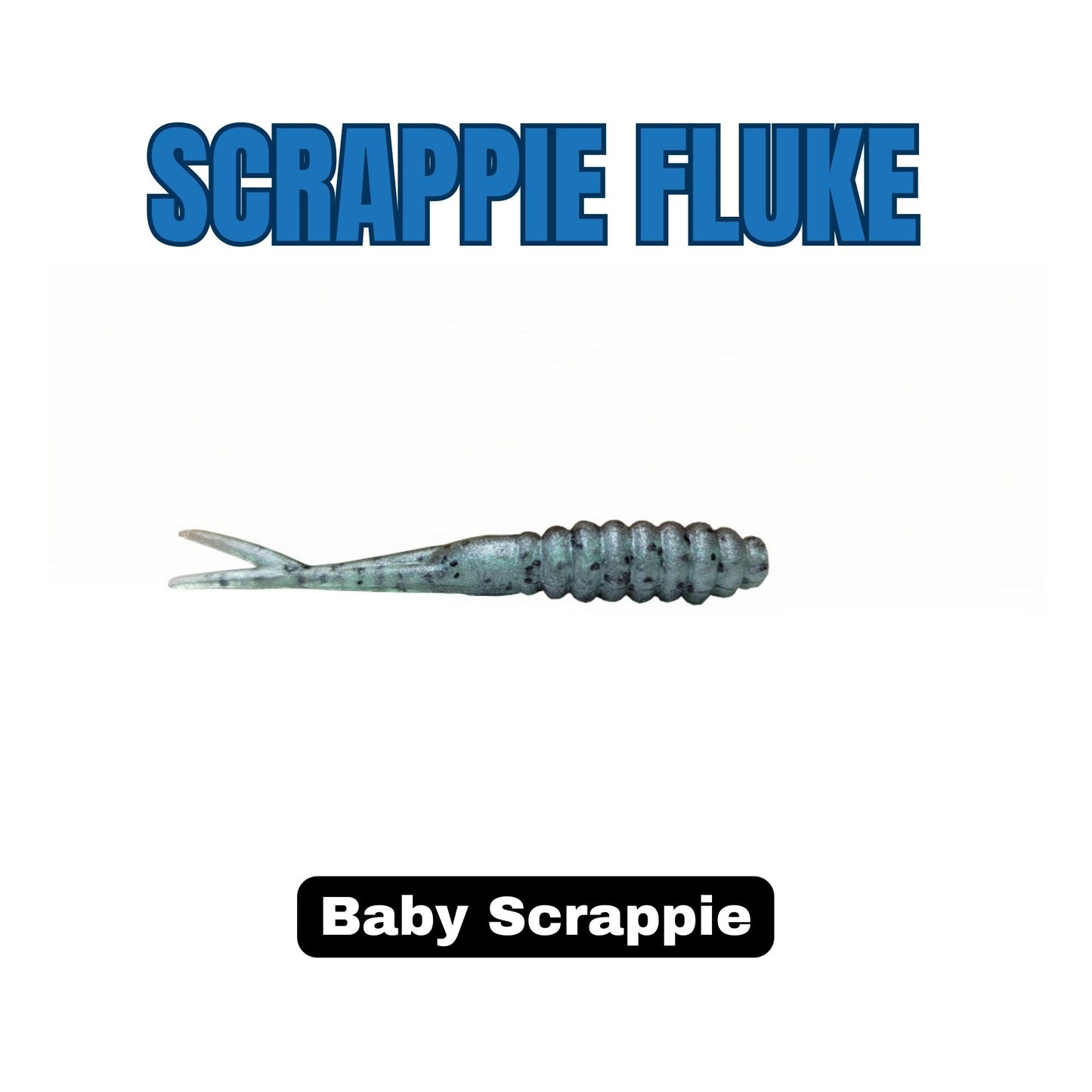 2.25" Scrappie Fluke - 8/pk