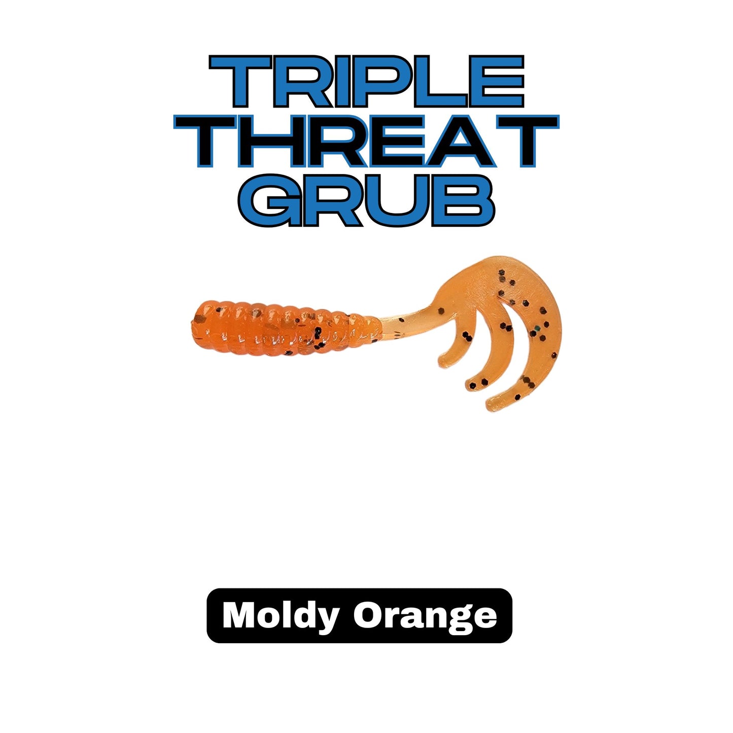 2" Triple Threat Grub - 8/pk