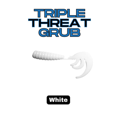 2" Triple Threat Grub - 8/pk