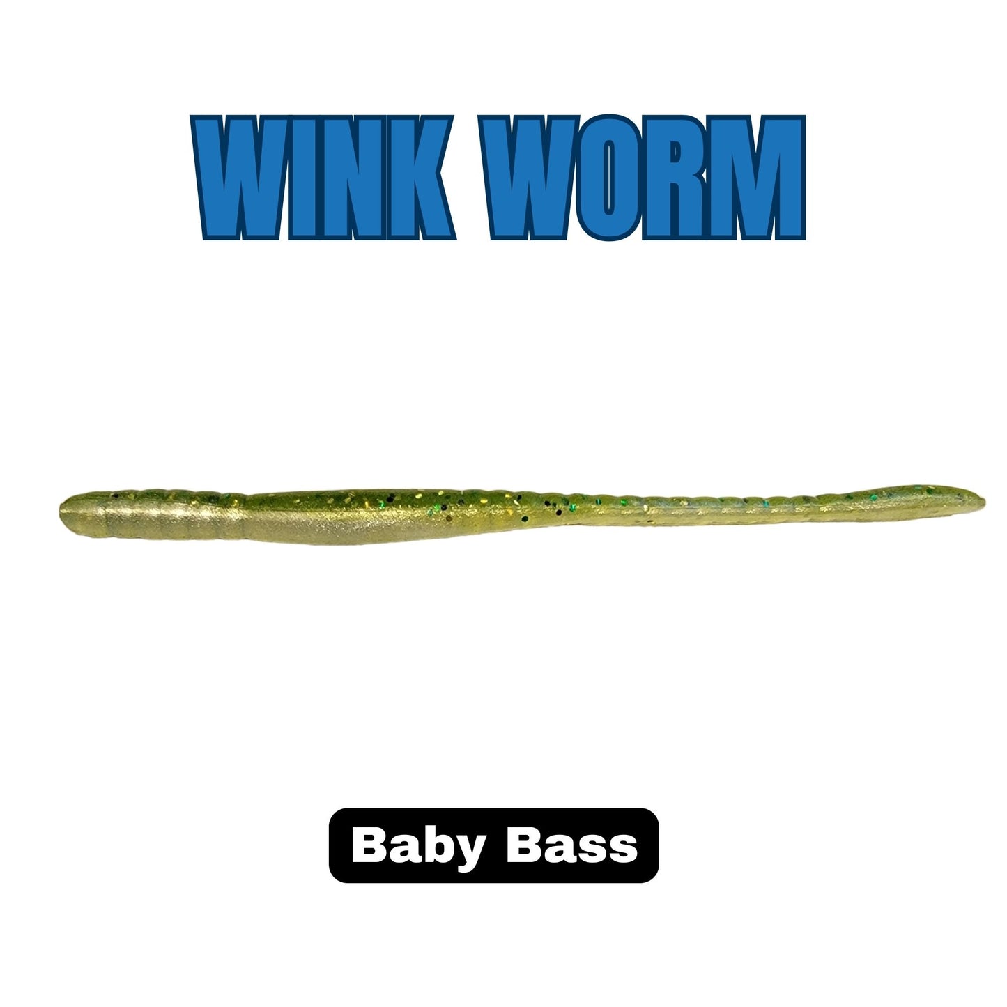 6" Wink Worm - 8/pk