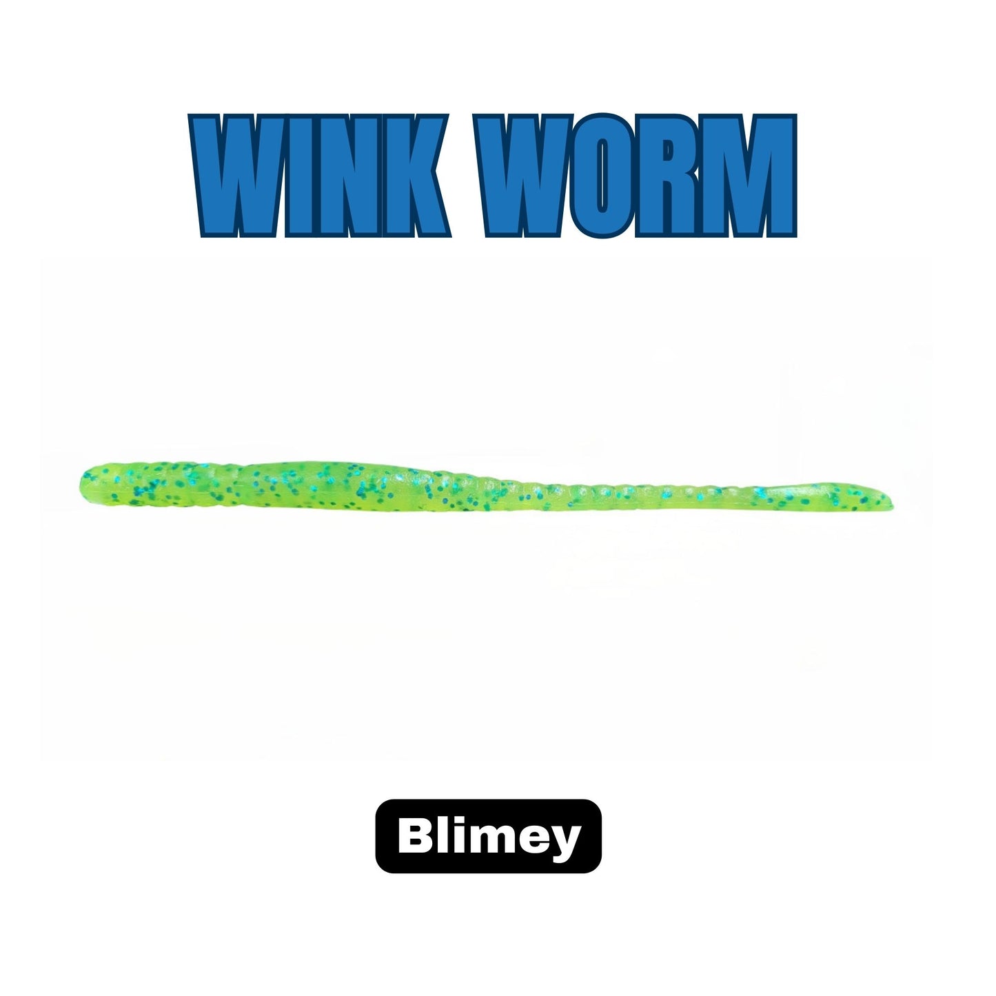 6" Wink Worm - 8/pk