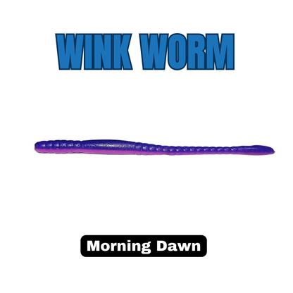 6" Wink Worm - 8/pk