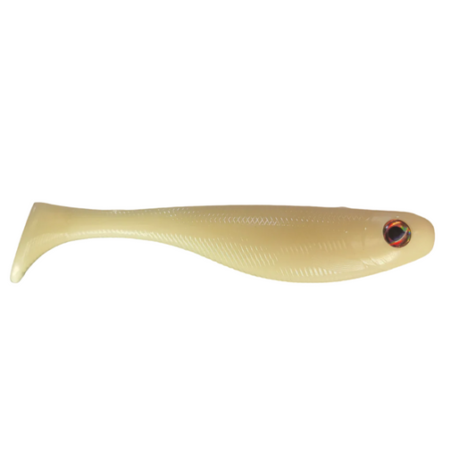 6" The Duke - Bone - 2/pk
